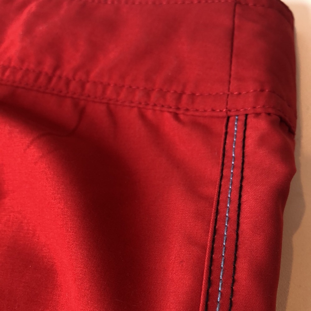 NWT QuickSilver Edition Vibrant Red Board Shorts Quick-Drying Swimwear Men’s 38 - Picture 9 of 11